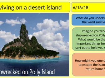 Surviving on a desert island