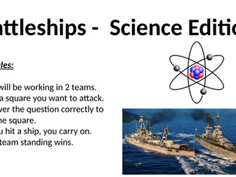 Genetics and Evolution Battleships Revision Game