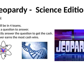 Genetics and Evolution Jeopardy Revision Game