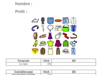 Mira 2 mod 5 la ropa. clothes