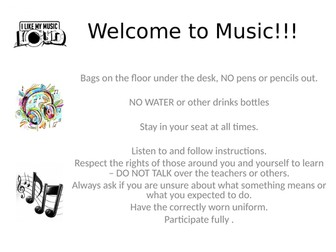 Introduction to Music - Exploring the Musical Elements - Year 7