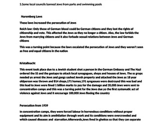 Holucast  revision booklet