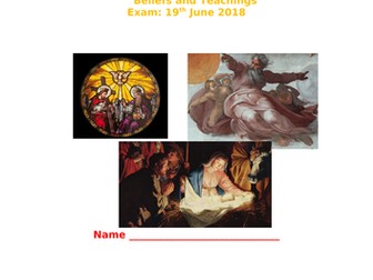 Christian beliefs revision booklet
