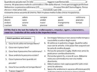 Free time worksheet
