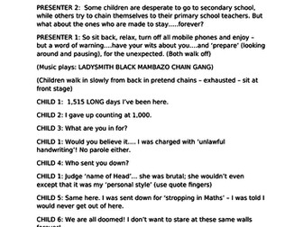 Year 6 Leavers Assembly - Prison Break