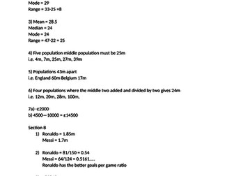 World Cup Russia 2018 Maths Challenge (Answers Included)