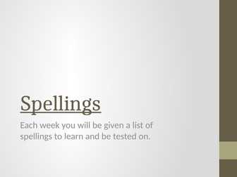 14 weeks of spelling lists