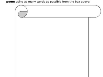 Blessing by Imtiaz Dharker Creative PEE Worksheet and model