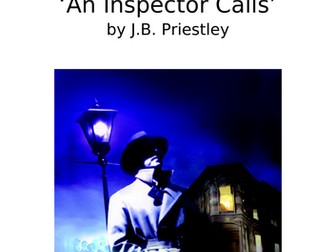 'An Inspector Calls' homework booklet (differentiated)