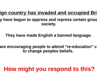 Reponses to Nazi rule in occupied Europe