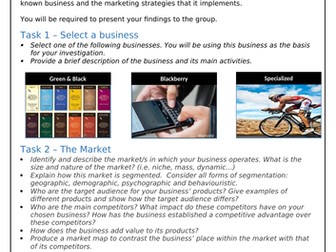 AS Business - Marketing activity