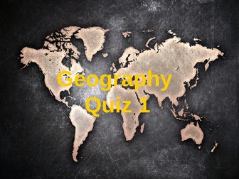 Geography Quiz
