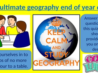 The ultimate Geography quiz