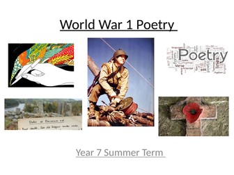 Introduction to World War 1 and Poetic Techniques