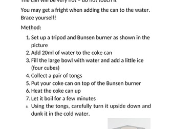 Collapsing Can Practical Instructions