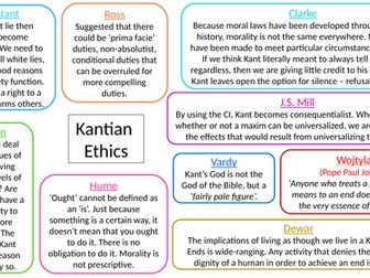 OCR A Level Ethics Scholars' Evaluation