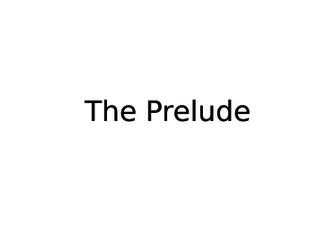Power and Conflict-The Prelude