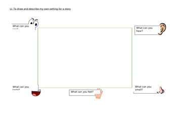 Setting planning sheet