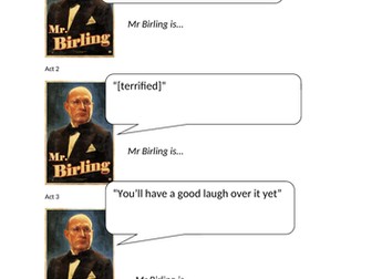 EAL resources for An Inspector Calls