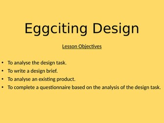 Eggciting Design