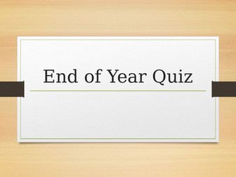 Multi-Round French Quiz