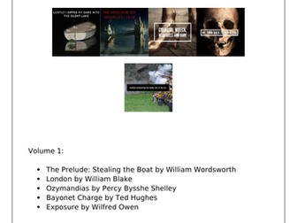 Power and Conflict Poetry - Workbook Vol 1