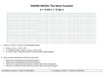 Wave Function Worksheet