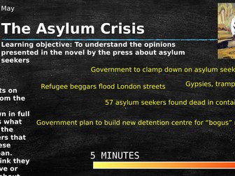 Refugee Boy- Asylum Crisis lesson