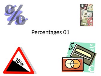 Percentages Quizzes