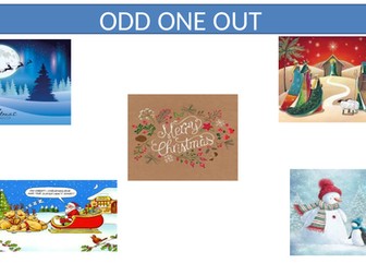 Creative writing -Christmas Card based on Christmas Carol