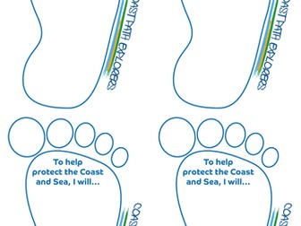 Coast and Sea pledge cards