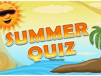 Summer Quiz 2018
