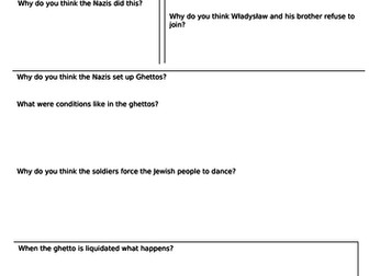 The Pianist Question Sheet