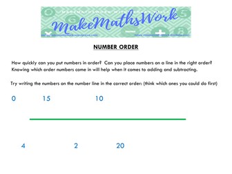 Number sense resources