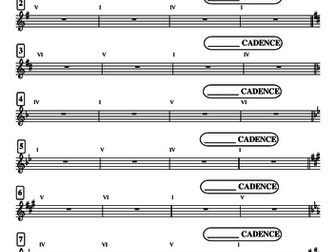 Key Signature, Chords & Cadences