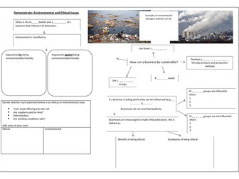 AQA GCSE Business Studies - Influences on Business Revision Lesson