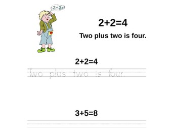 EAL / Literacy Maths Workbook