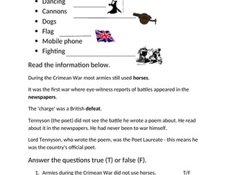 Conflict Poetry EAL Resource Pack