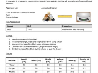 Model Answers for AQA 9-1 Yr 10 Required Practicals