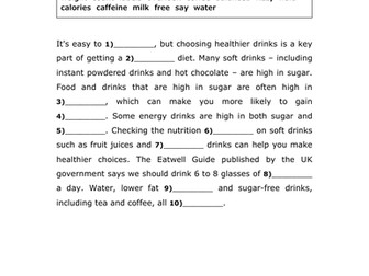11+ Exam Verbal Reasoning - Cloze Exercise with Answers