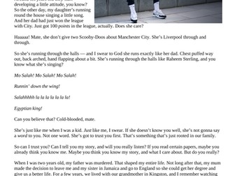 Autobiographical Unit: reading & writing non-fiction for younger, reluctant and less able learners.