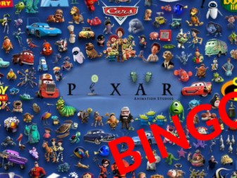 Pixar Bingo