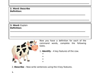 BTEC Command word differences and meanings