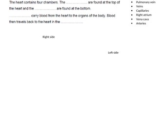 Heart dissection lesson