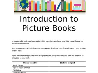 Introduction to Picture Books