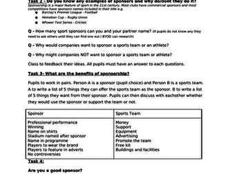 Cover lessons PE (theory based)