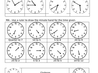 Time Worksheets