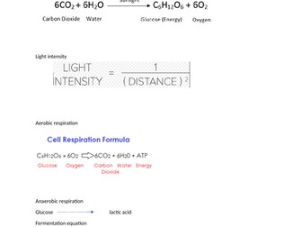 GCSE 9-1 Biology cheat sheet