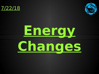 Energy Changes AQA Trilogy