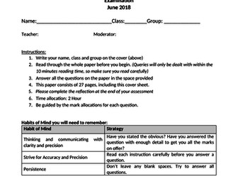 Mid year Exam: photosynthesis, cells and scientific methodology